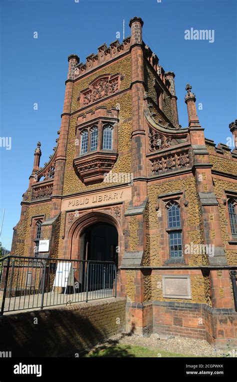 Public Library London Road Kings Lynn Norfolk Was Built In 1904