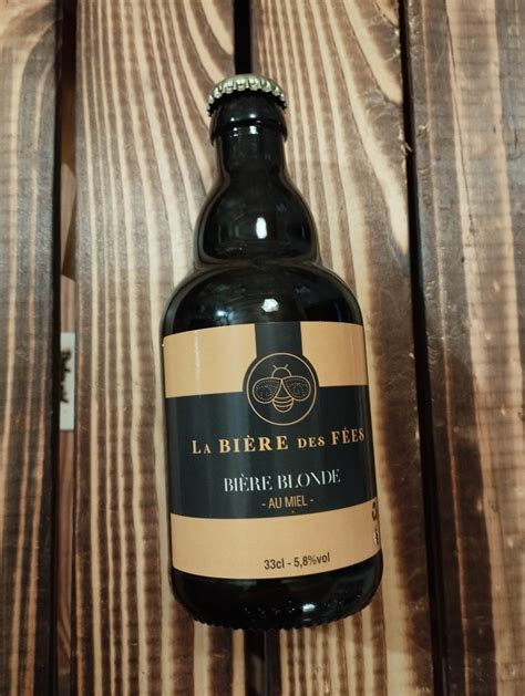 Bière Blonde au miel Trésors de Bourgogne