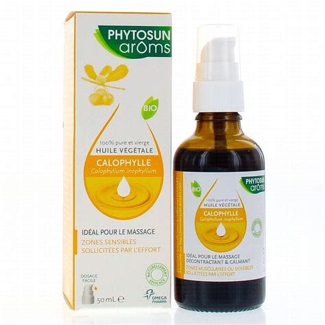 Phytosun Ar Ms Huile V G Tale Calophylle Flacon Pompe Ml Pharmacie