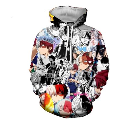 Bluza Z Kapturem My Hero Academia Shoto Todoroki Niska Cena Na Allegro Pl