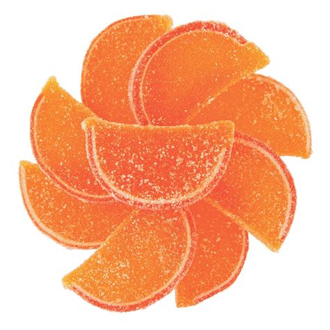 Ny Spice Shop Fruit Slices Jelly Candy 8 Ounce Sour Peach Candied Fruit Fruit