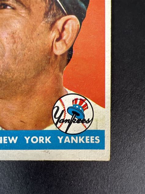 1958 Topps Vintage Baseball Card 370 Yogi Berra New York Yankees HOF