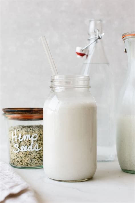 How to Make Hemp Milk - Easy Hemp Milk Recipe | Downshiftology