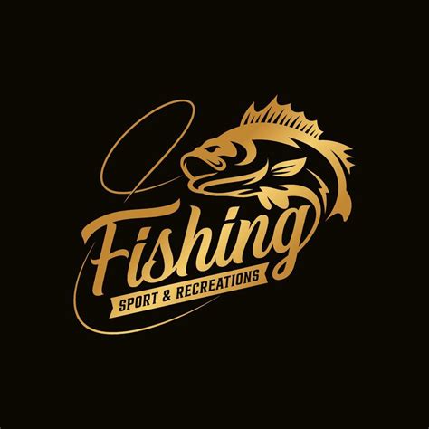 Fishing Logo Design Template Illustration Sport Fishing Logo 17503991