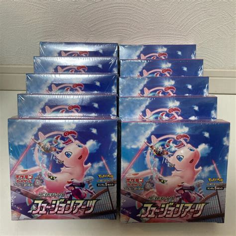 ポケモン ポケモンカード フュージョンアーツ 10box 未開封 シュリンク付きの通販 By Pandas Shop｜ポケモンならラクマ