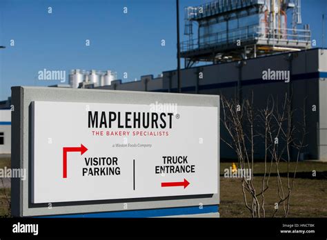 A Logo Sign Outside Of A Facility Occupied By Maplehurst Bakeries In