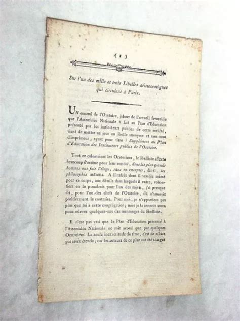 Livre Ancien Critique Nouveau Projet Enseignement R Volution Eur