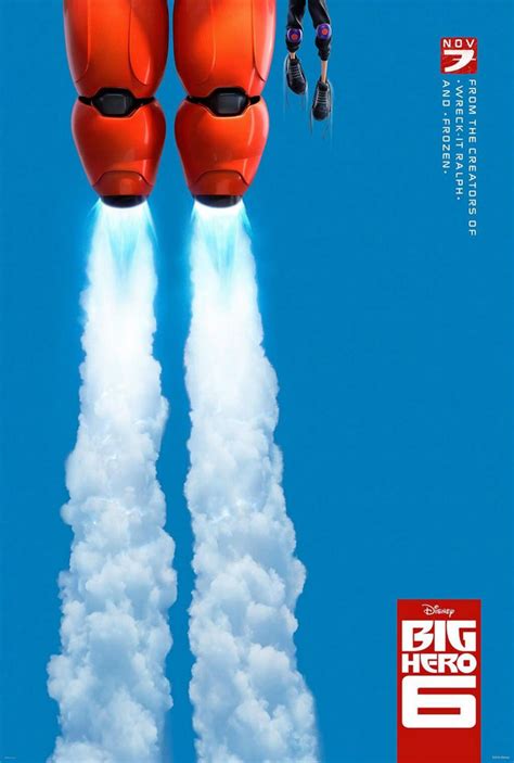 Big Hero 6 2014 Poster 2 Trailer Addict