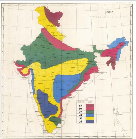 Wind Zone Map Of India – Get Map Update