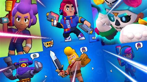 As Skins Mais Raras Do Brawl Stars Atualizado Youtube