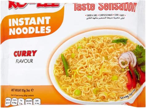 Ko Lee Taste Sensation Curry Flavour Instant Noodles 85 G Uk Grocery