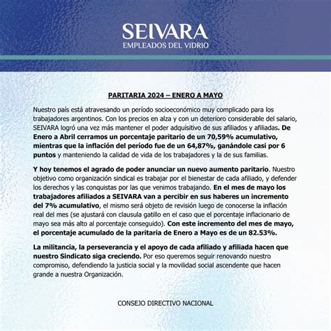 El sindicato que le ganó a la inflación y cerró una paritaria con