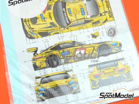 SK Decals SK 24175 Marking Livery 1 24 Scale Mercedes AMG GT3 Evo