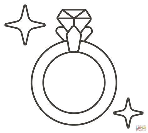 Ring Coloring Page