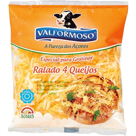 Queijo Ralado 4 Queijos Embalagem 150 G Valformoso Supermercado El