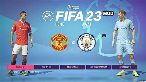 Manchester City Vs Manchester Utd Fifa Mod Ps Gameplay Graphics