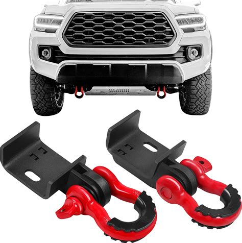 Amazon Front Demon Tow Hook Brackets With 3 4in Shackle D Rings