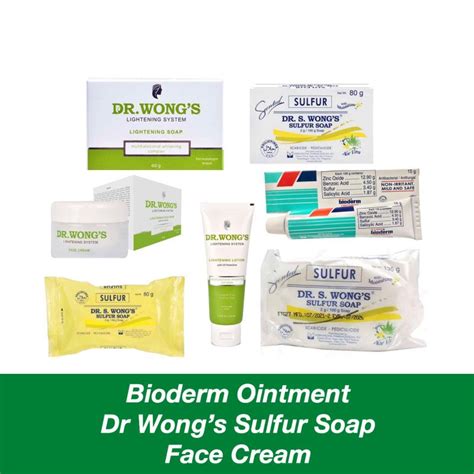 Dr Wong Sulfur Soap With Moisturizer Aloe Vera Shopee Philippines