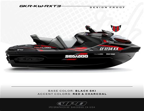 Sea Doo 2018 Up Gen 3 Gtx Wake Pro 230 Rxt 230 And Rxt X 300 Rec Graphics Kit Kw Design Ipd