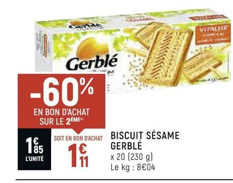 Promo Gerbl Biscuit S Same Chez Spar