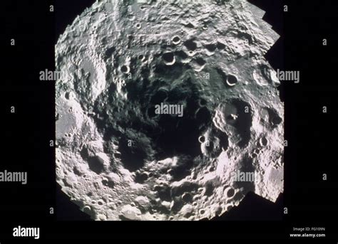 Moon South Pole 1994 Ncomposite Photograph Of The South Pole Of The