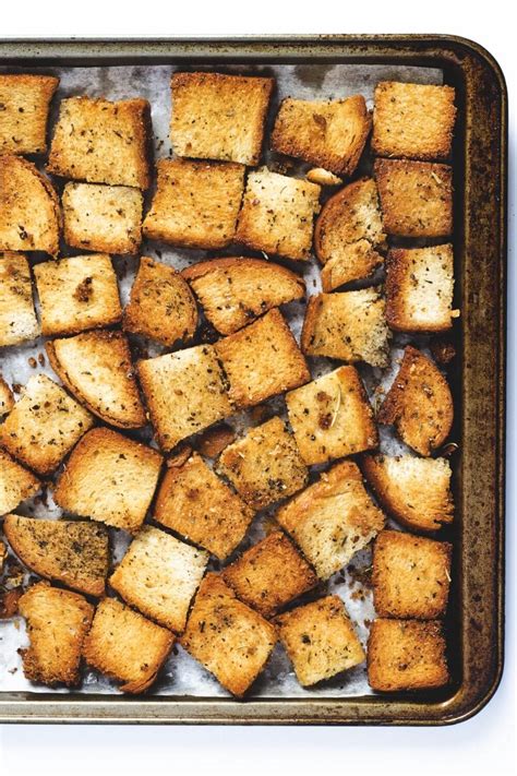 Homemade Croutons Recipe Using Stale Bread