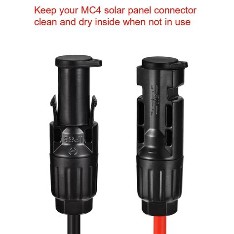 Snapklik Elfculb Solar Panel Connector Cap Weather Resistant Dust