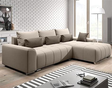 Furnix Ecksofa Loreta Mit Schlaffunktion Und Bettkasten Couch L Form