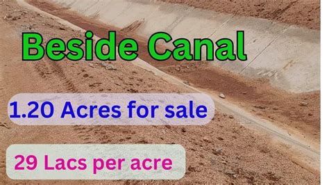 Canal Road 1 20 Acres Agriculture Land For Sale Mango Garden