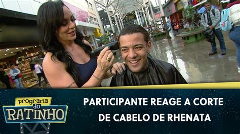 Participante Reage A Corte De Cabelo De Rhenata Schmidt Programa Do