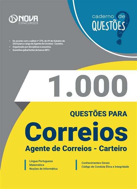 Quest Es Gabaritadas Correios Agente De Correios Carteiro Em Pdf