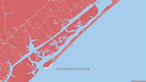 Topsail Beach Nc Political Map Democrat And Republican Areas In Topsail Beach