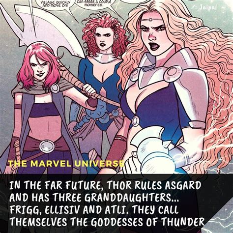 Marvel Facts In The Far Future Thor Rules Asgard And Has Three