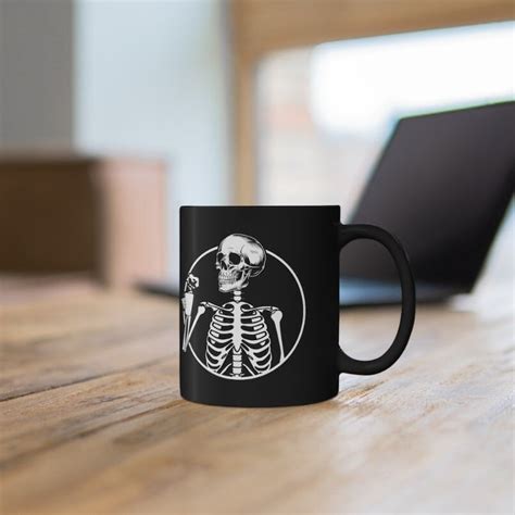 Skeleton Coffee Svg Skeleton Coffee Png Skull Coffee Halloween Png Etsy