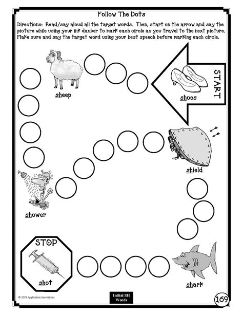 No Prep Articulation Worksheets For Speech Therapy Bundle