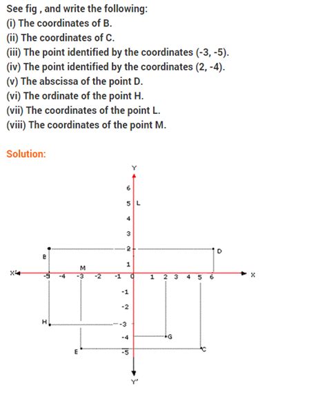 Ncert Solutions For Class Maths Chapter Coordinate Geometry Ex