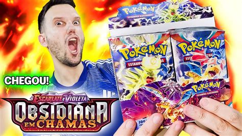 Abri Obsidiana Em Chamas Nova Cole O Charizard Capit O Hunter