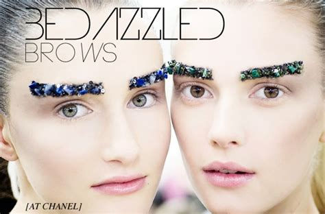 Bold, Bedazzled & Bleached Brows: A Fall 2012 Trend To Try | StyleCaster