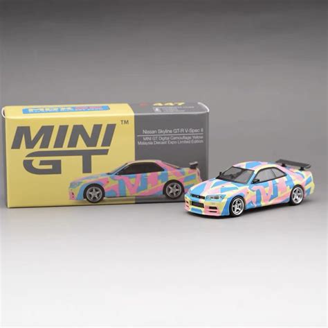 Mini Gt Nissan Skyline Gt R R V Spec Ii Mini Gt Digital