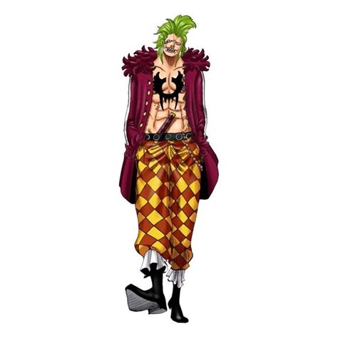 A Drawing Of A Man Dressed Up As A Clown With Green Hair And Black Shoes