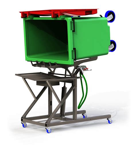 Multi Tip Wheelie Bin Tipper 150 Kg Materials Handling