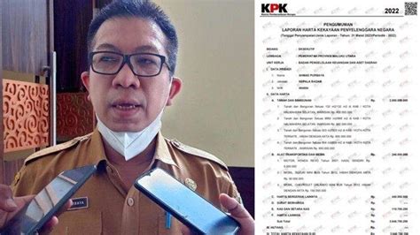 Menilik Harta Kekayaan Ahmad Purbaya Kepala Bpkad Malut Punya Tanah