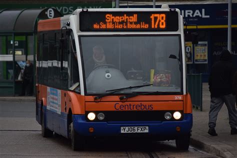 378 Yj06 Fxp Os Stevenage Bus Station 31 12 20 Centrebus S Aaron