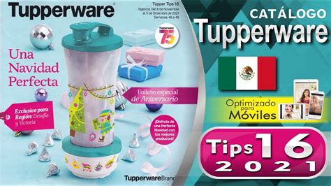 Tupper Tips 16 2021 Catalogo Tupperware Mexico Youtube