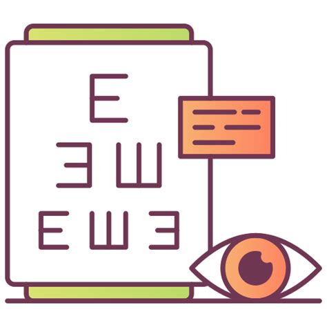 Icono De Examen De Ojos Generic Outline Color