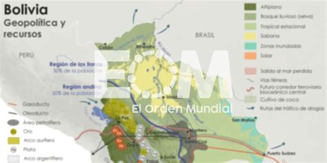 La Geopolítica De Bolivia Mapas De El Orden Mundial Eom