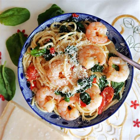 Prawn And Spinach Pasta My Gorgeous Recipes