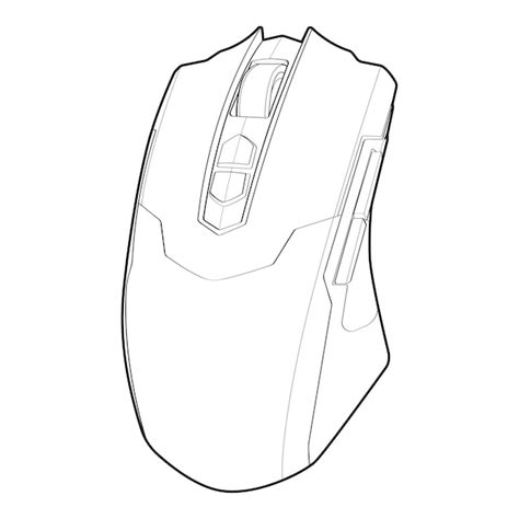 Premium Vector | Computer mouse outline drawing vector computer mouse in a sketch style computer ...