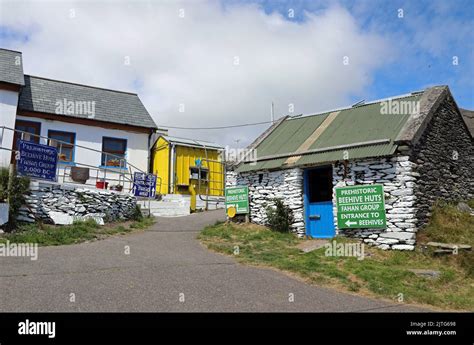 Fahan Group Of Beehive Huts In County Kerry Stock Photo Alamy