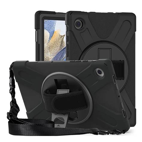 Ref 2658 Galaxy Tab A8 105p Coque 3 En 1 Sangle Main Et Bandouliere Vancouver Samsunggalaxy